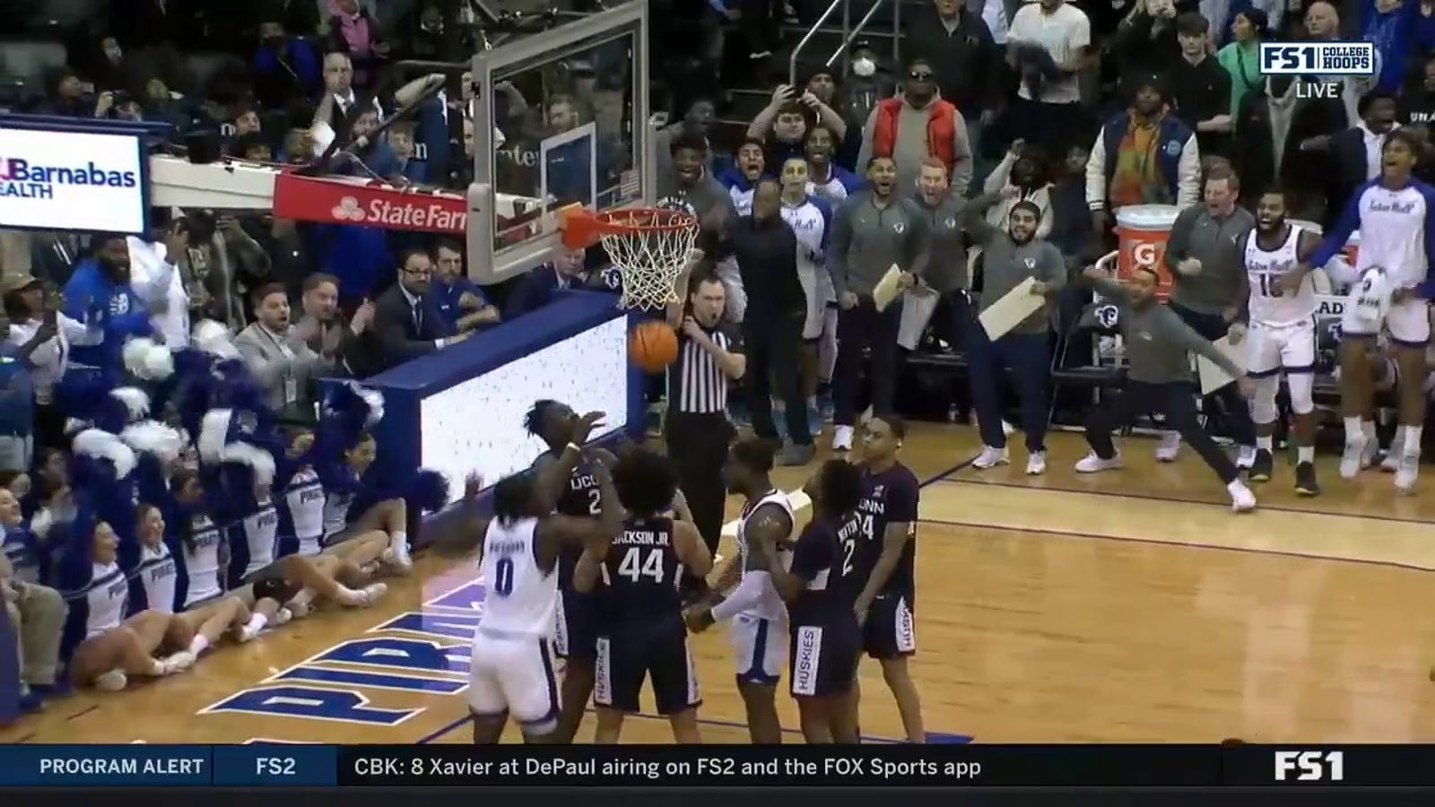 KC Nedfo makes UNBELIEVABLE and-1 layup for a Seton Hall comeback