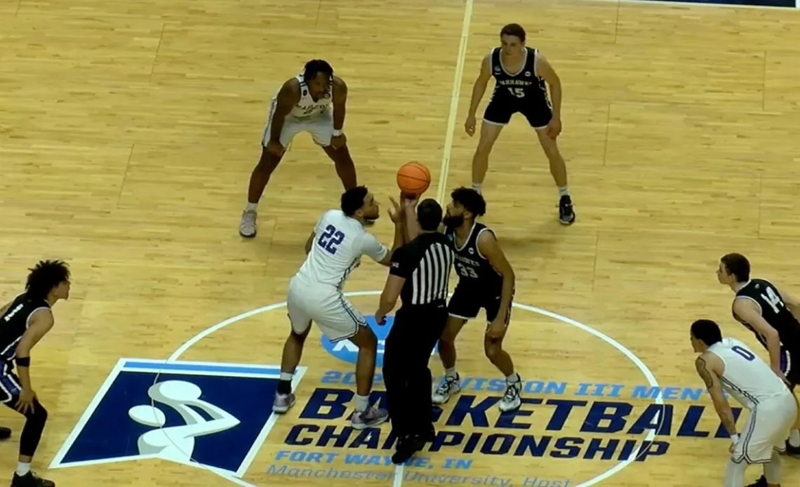2023 DIII men's basketball semifinal: Mount Union vs Wisconsin-Whitewater full replay