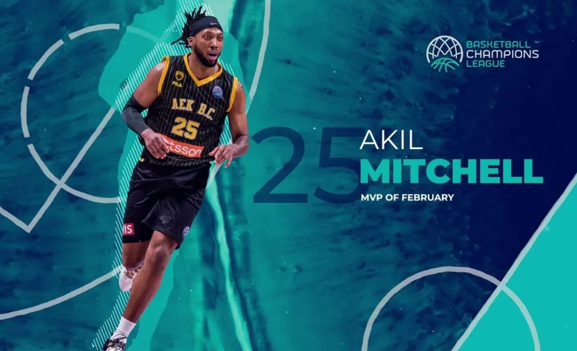 Akil Mitchell | MVP of February - Basketball Champions League 2022-23