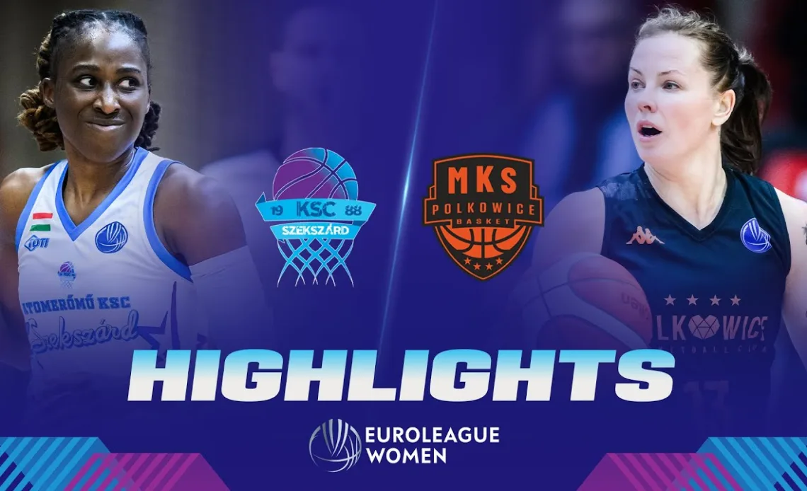 Atomeromu KSC Szekszard v BC Polkowice | Gameday 14 | Highlights | EuroLeague Women 2022-23