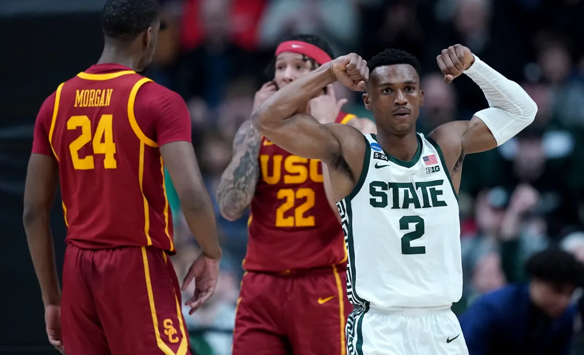 Best photos from Michigan State basketball’s first round win over USC