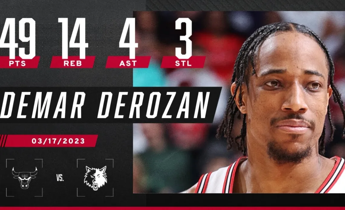 DeMar DeRozan scores season-high 49 as Bulls outlast Timberwolves in 2OT | NBA on ESPN