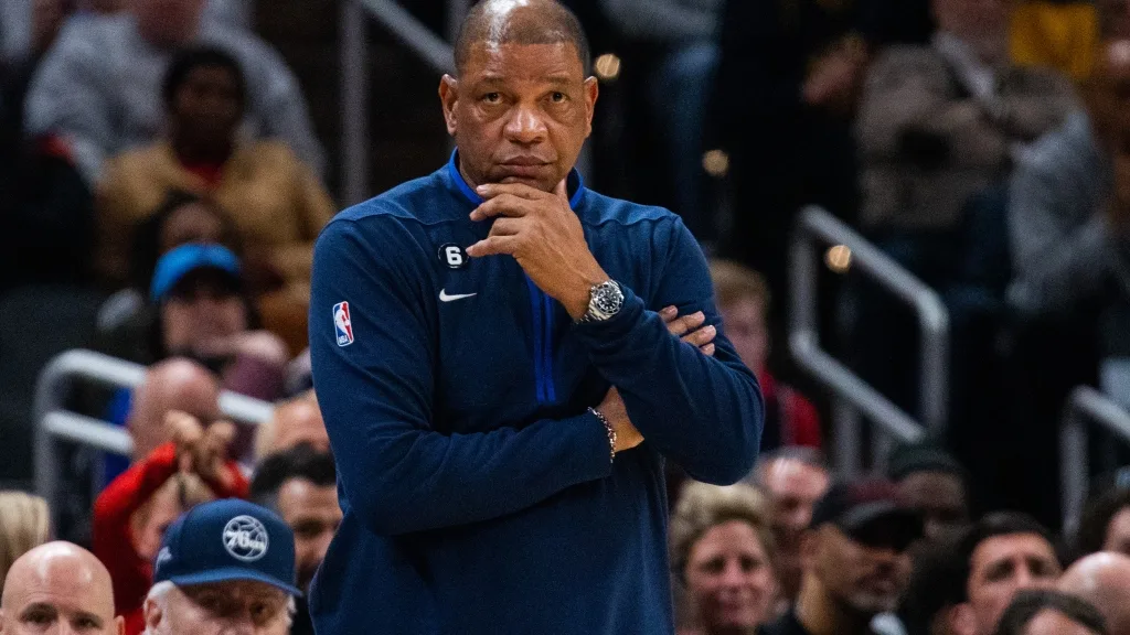Doc Rivers calls out road heavy schedule Sixers have ahead of them
