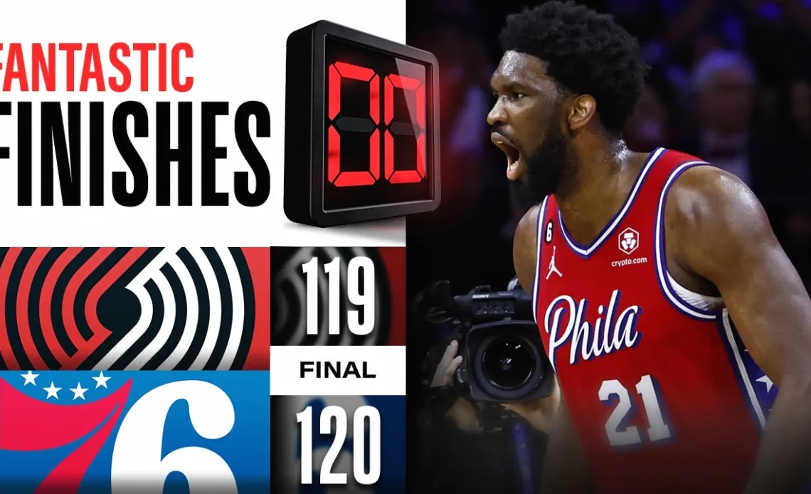 Final 4:20 INSANE ENDING Trail Blazers vs 76ers | March 10, 2023