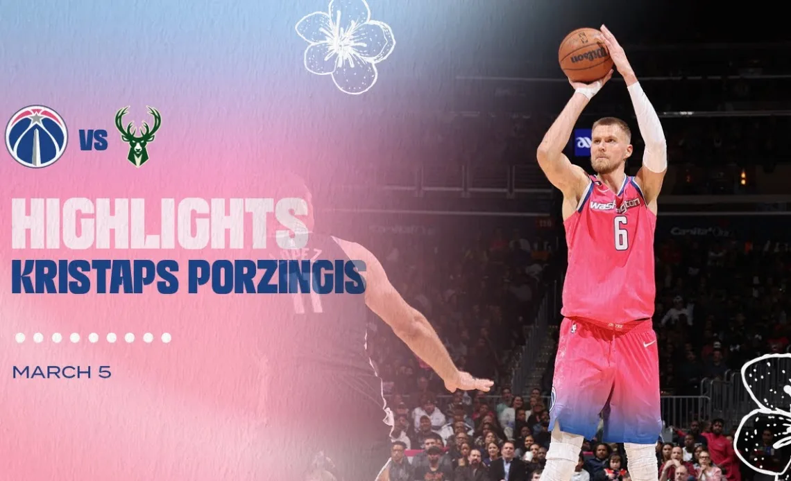 Highlights: Kristaps Porzingis records 24 points and 14 rebounds vs. Bucks