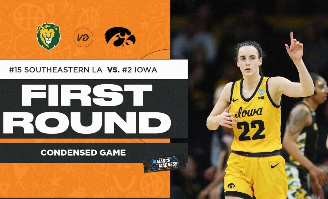 Iowa vs. Southeastern La. - First Round NCAA tournament extended highlights