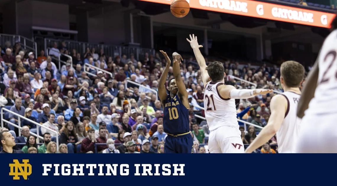 Irish End Season in Heartbreaker, Fall 67-64 at Buzzer to Virginia Tech – Notre Dame Fighting Irish – Official Athletics Website