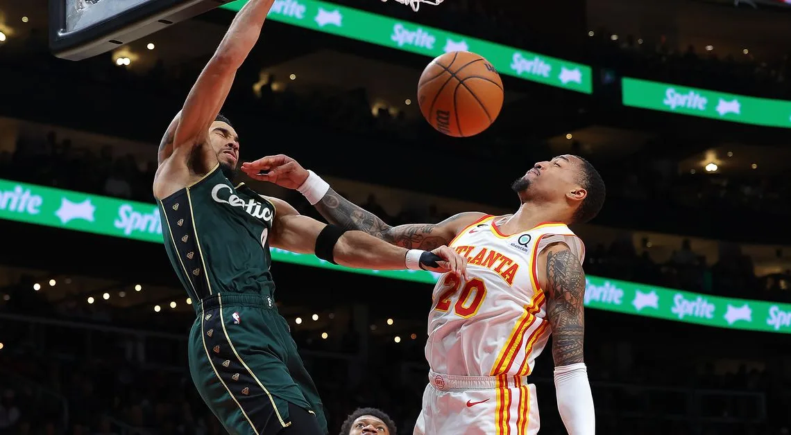 Jayson Tatum leads Celtics to 134-125 victory in Atlanta