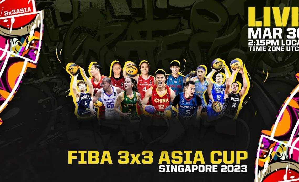 LIVE 🔴 FIBA 3x3 Asia Cup 2023 | Day 2/Session 2