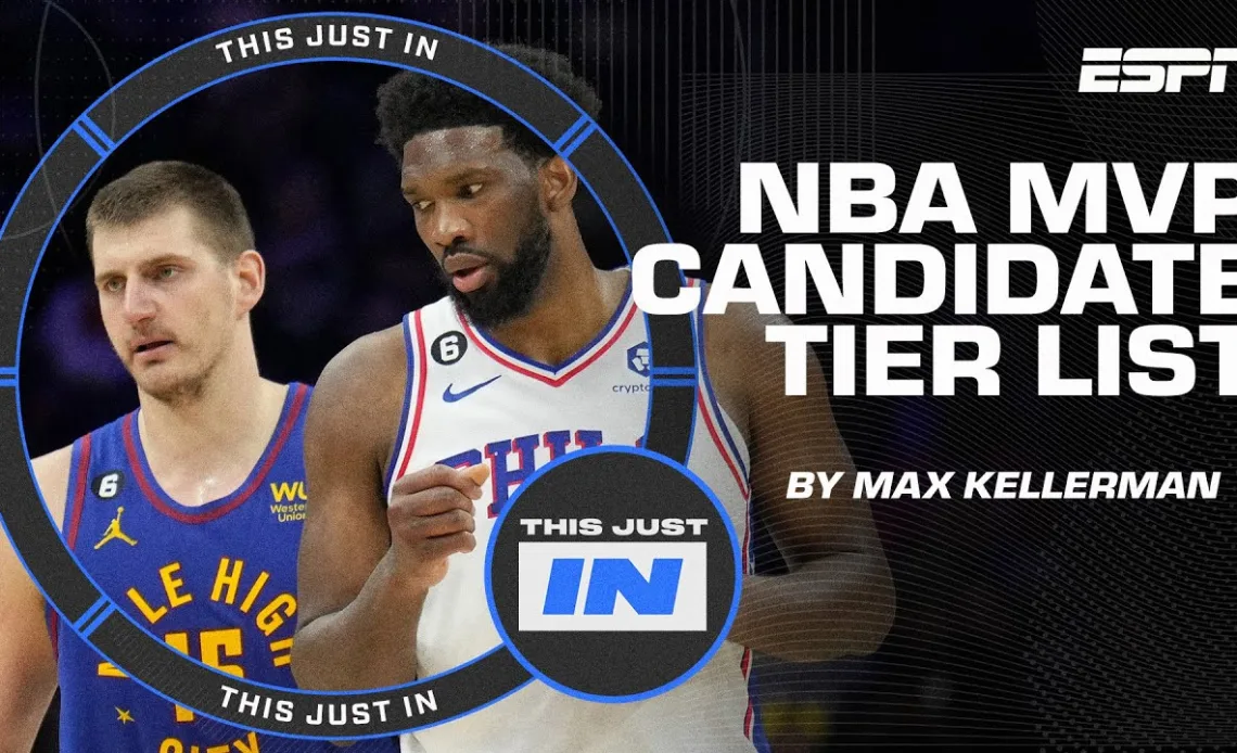 Max Kellerman's Top NBA MVP candidates broken down into 3️⃣ tiers 🏆 | This Just In