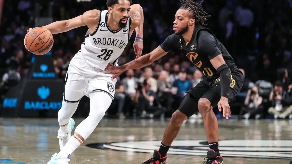 Nets’ Spencer Dinwiddie reacts to crushing loss to the Cavs