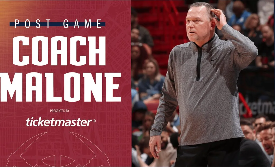 Nuggets Postgame Media: Coach Malone | DEN vs. DET