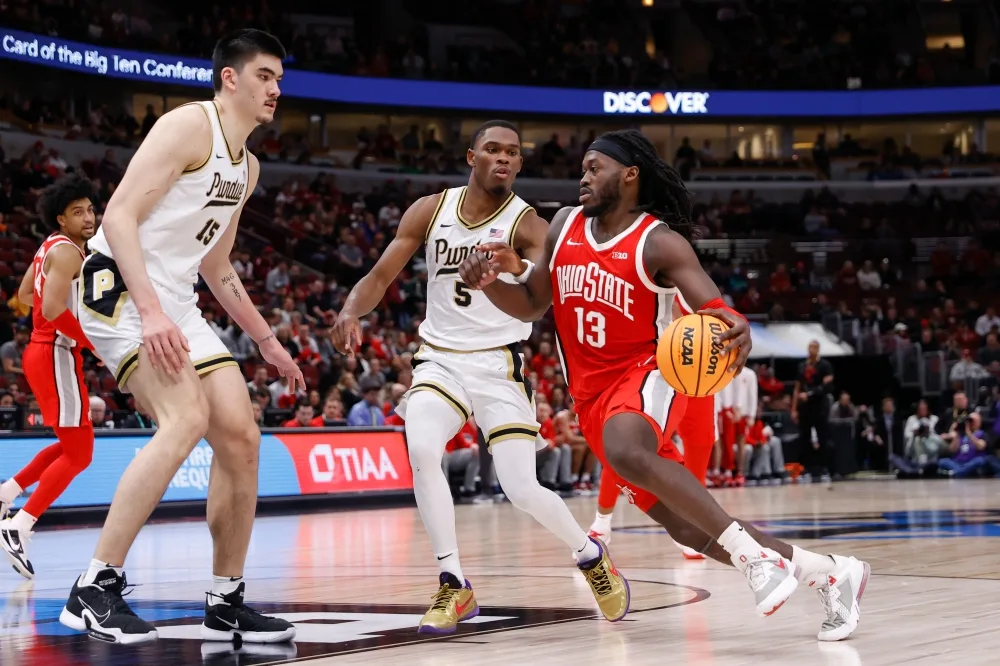 Ohio State hoops vs. Purdue in a Big Ten Tournament semifinal