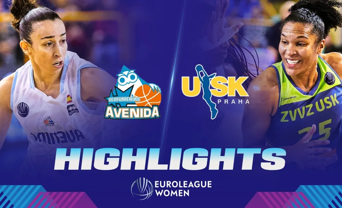Perfumerias Avenida v ZVVZ USK Praha | Quarter-Finals Highlights | EuroLeague Women 2022-23