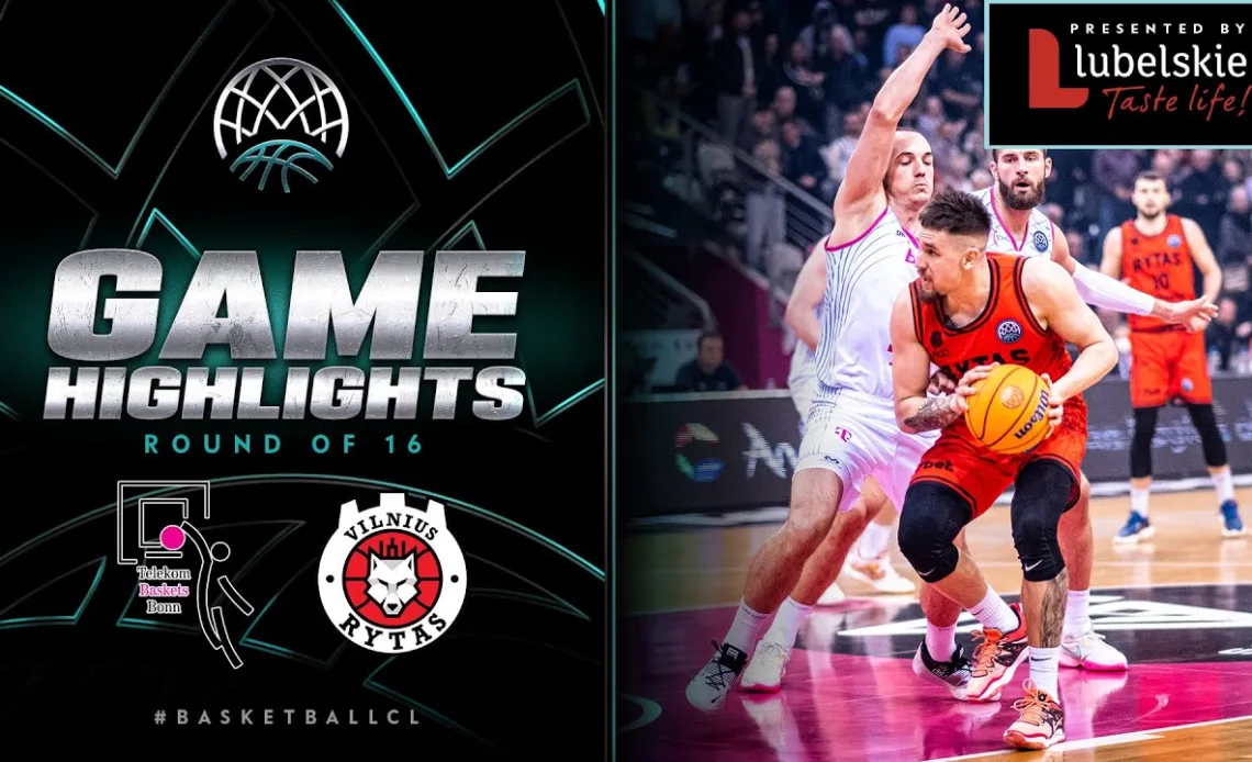 Telekom Baskets v Rytas Vilnius | Round of 16 Week 4 | Highlights Basketball Champions League 22/23