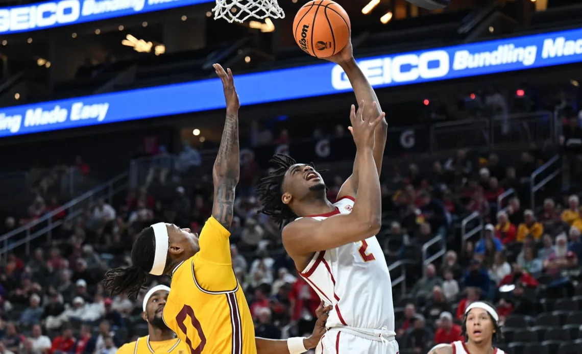 USC Men's Basketball Falls To Arizona State In Pac-12 Tournament Quarterfinals, 77-72