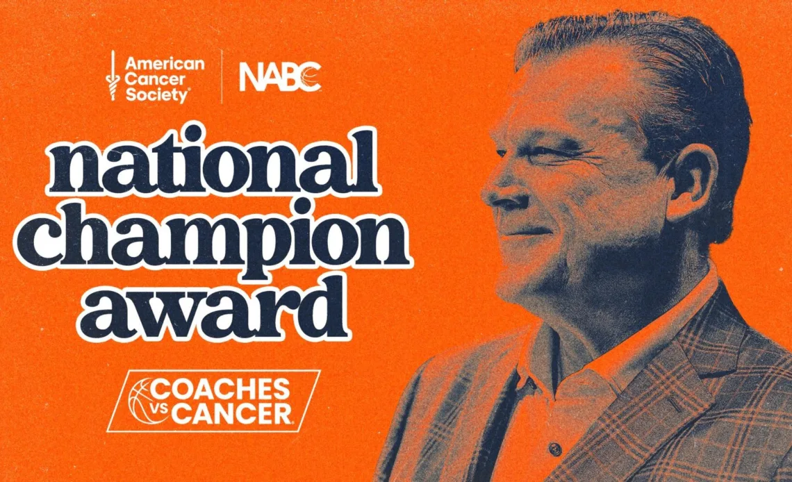 Underwood Set to Receive Coaches vs. Cancer Champion Award