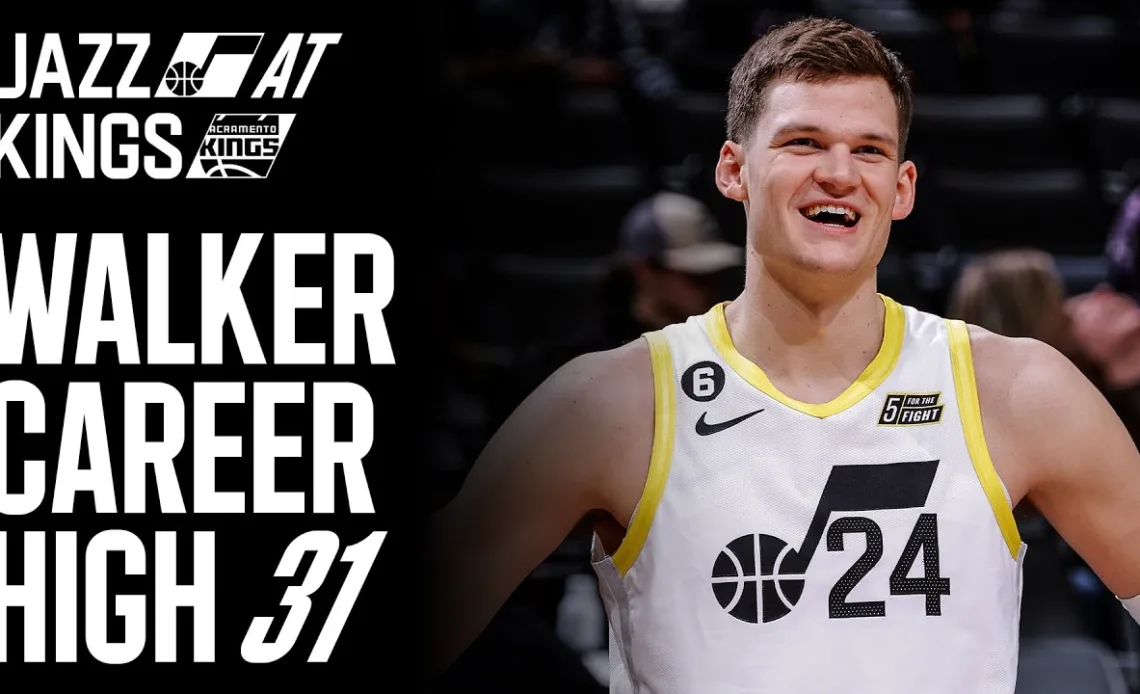 31 POINTS for Walker Kessler 🤠 | UTAH JAZZ