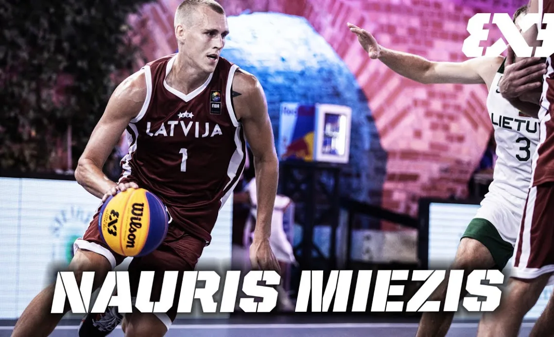 Best handles in 3x3? 😵 Nauris MIEZIS 🇱🇻 | FIBA 3x3 Mixtape