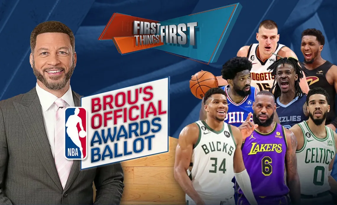 Embiid, Giannis & LeBron headline Broussard's official All-NBA-Team ballot | FIRST THINGS FIRST