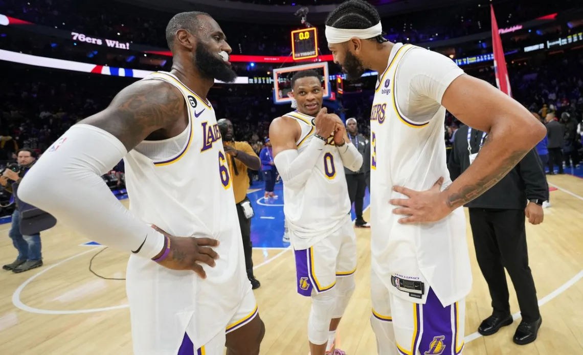 Los Angeles Lakers v Philadelphia 76ers