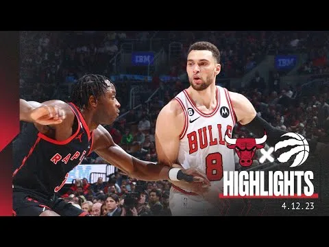 HIGHLIGHTS: Chicago Bulls beat Raptors 109-105 in Play-In Game 1 behind Zach LaVine's 39 points