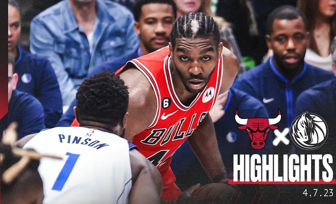 HIGHLIGHTS: Chicago Bulls win in Dallas 115-112