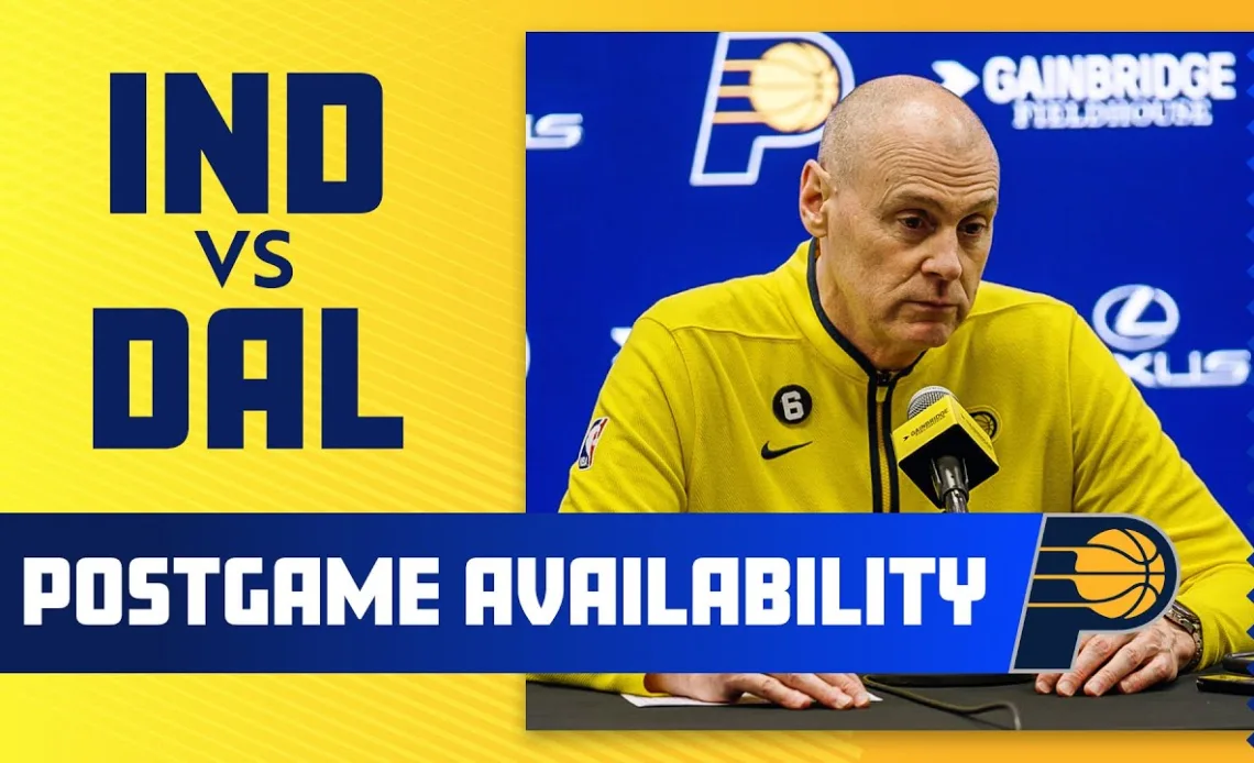 Indiana Pacers Postgame Media Availability (vs. Dallas Mavericks) | March 27, 2023