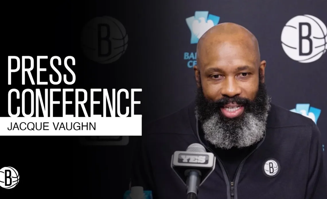 Jacque Vaughn | Post-Game Press Conference | Brooklyn Nets vs. Houston Rockets