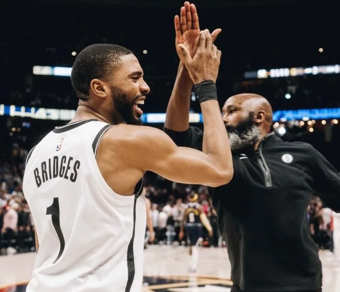 Jacque Vaughn on Mikal Bridges: "Can he still get better? Yes"