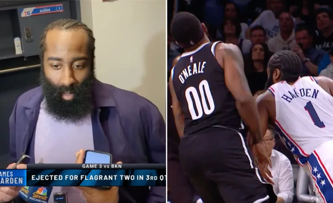 James Harden & Nic Claxton Get EJECTED