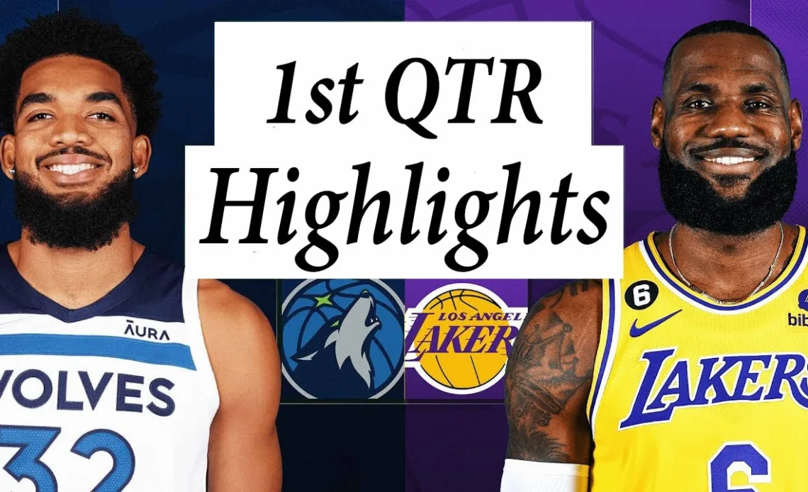 Los Angeles Lakers vs. Minnesota Timberwolves Full Highlights 1st QTR | Apr 11 | 2023 NBA Play-in