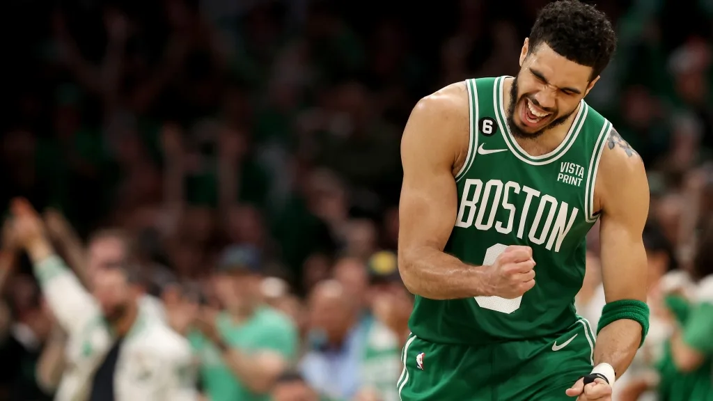 Jayson Tatum opens up about his Celtic pride after G7 blowout of 76ers