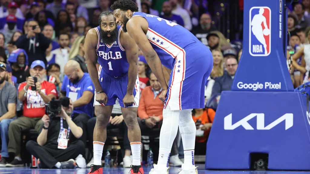 Joel Embiid, James Harden explain how partnership works for Sixers