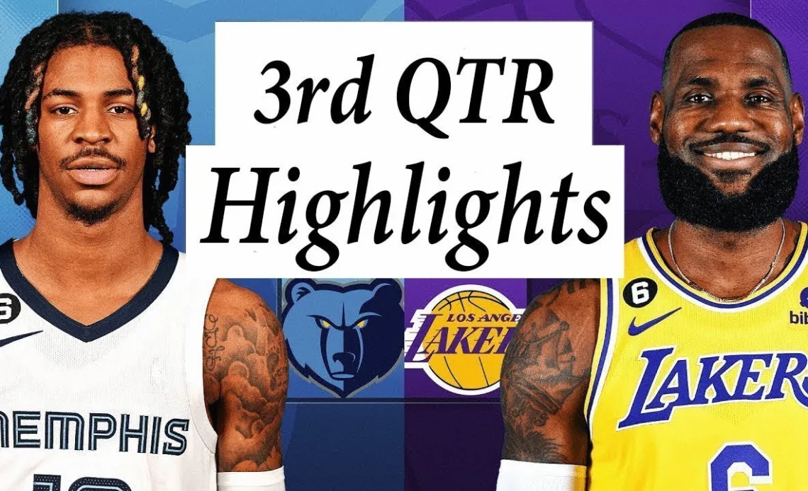 Memphis Grizzlies vs. Los Angeles Lakers Full Highlights 3rd QTR | Apr 28 | 2023 NBA Playoffs