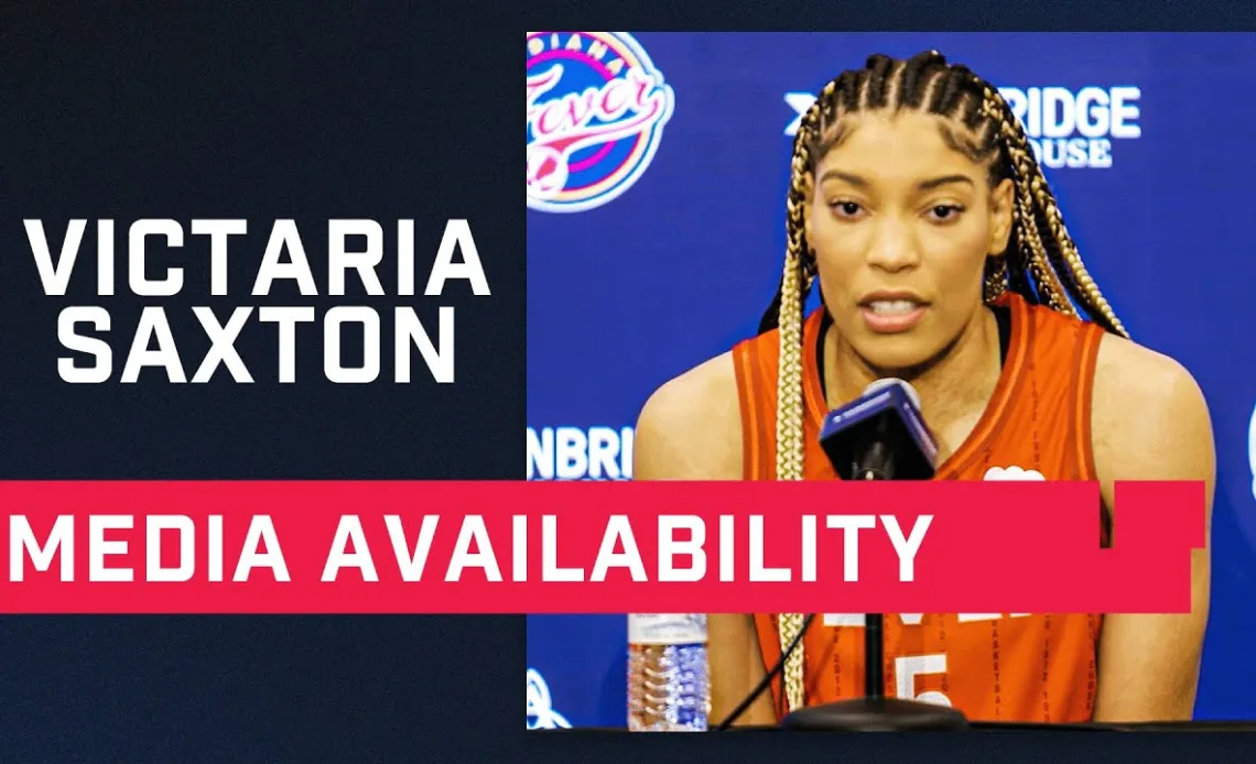 Victaria Saxton Media Availability (May 10, 2023) | Indiana Fever