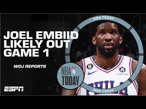 🚨 Woj details Joel Embiid is UNLIKELY to play Game 1 🚨 Onus now on James Harden?! | NBA Today