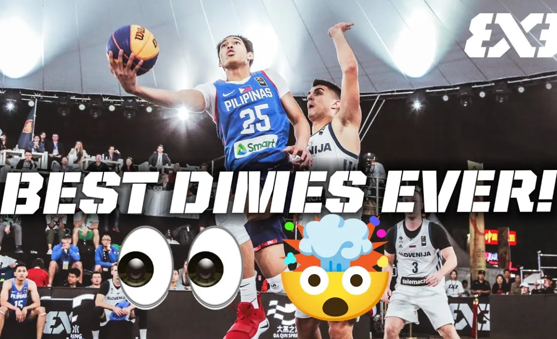 BEST DIMES EVER 🤯 | FIBA 3x3 Top 10 assists