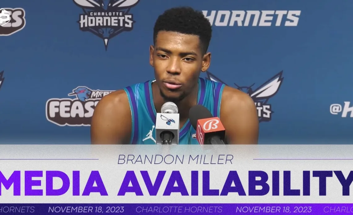 Hornets vs Knicks: Brandon Miller Postgame Media Availability | 11/18/2023