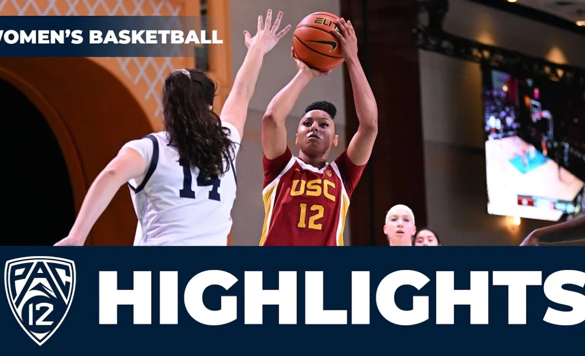 No. 8 USC vs. Penn State Women's Basketball Highlights | 2023-24 Season