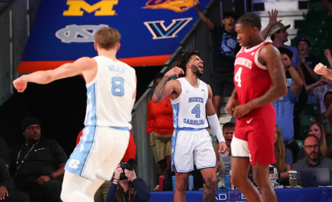 UNC Basketball Puts Away Razorbacks In Battle 4 Atlantis