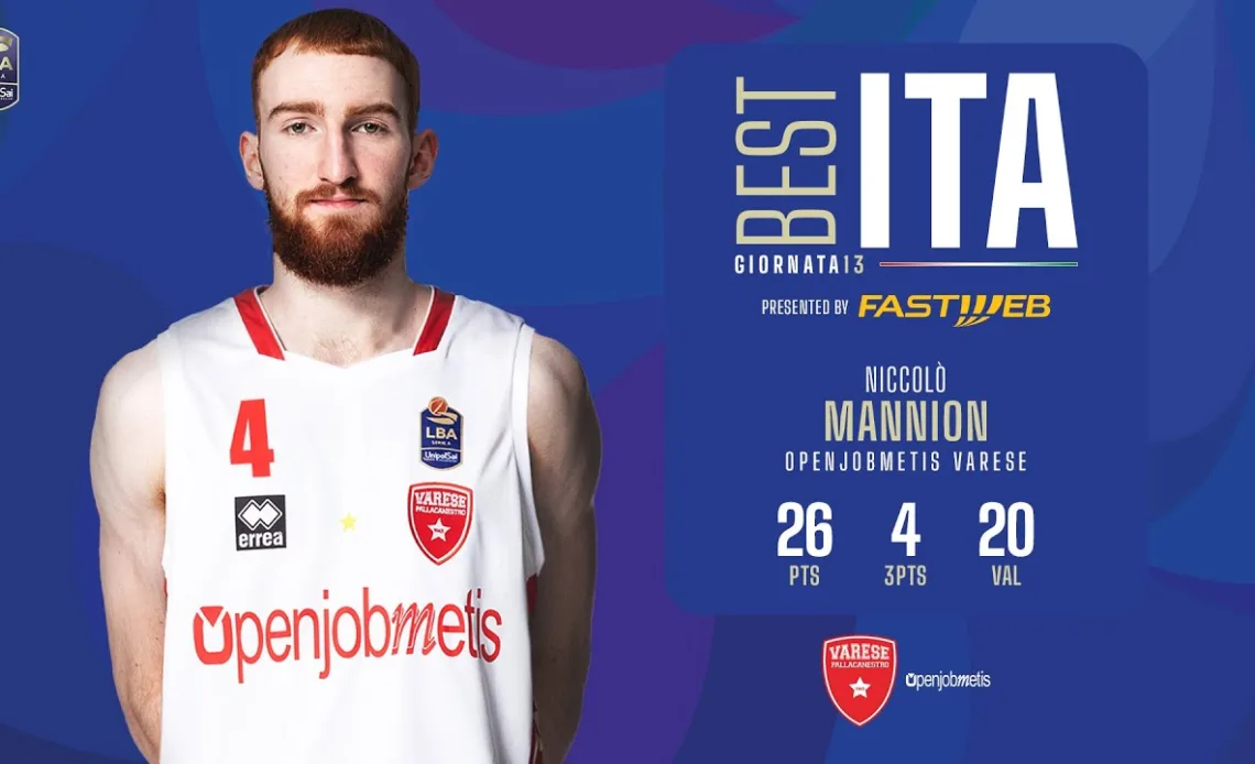 Best ITA Fastweb | Gameday 13 | Niccolò Mannion