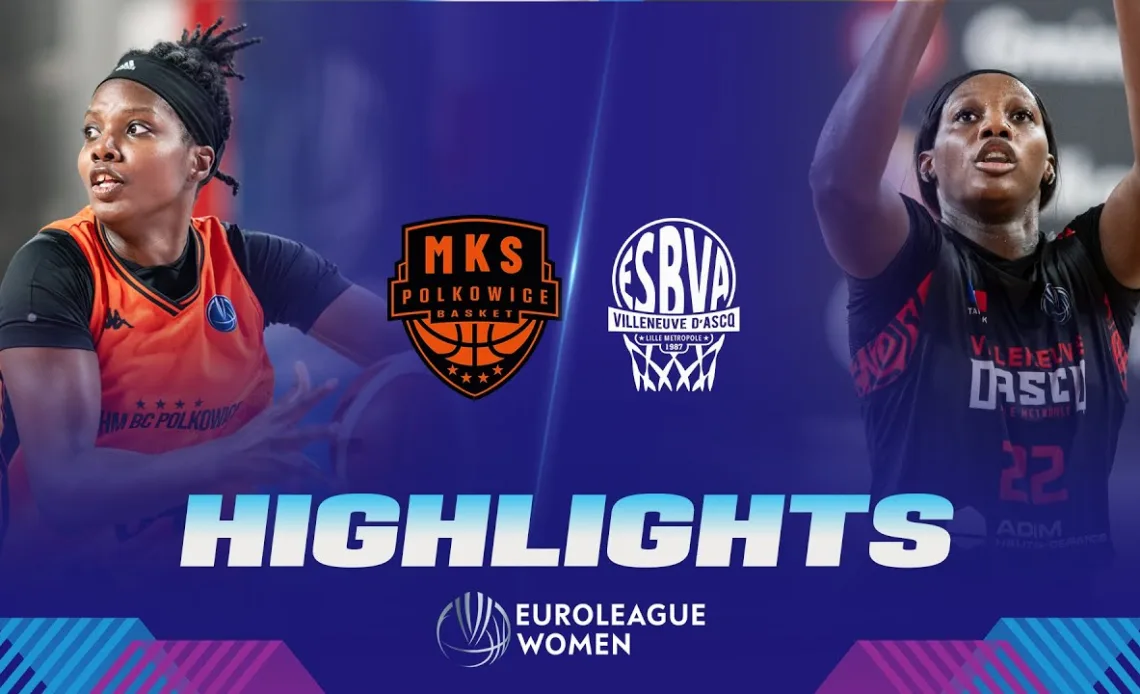 KGHM BC Polkowice v Villeneuve d'Ascq LM | Gameday 7 | Highlights | EuroLeague Women 2023-24