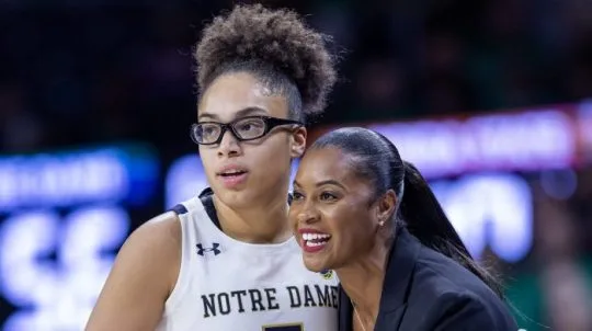 Notre Dame coach Niele Ivey is ascending at her alma mater