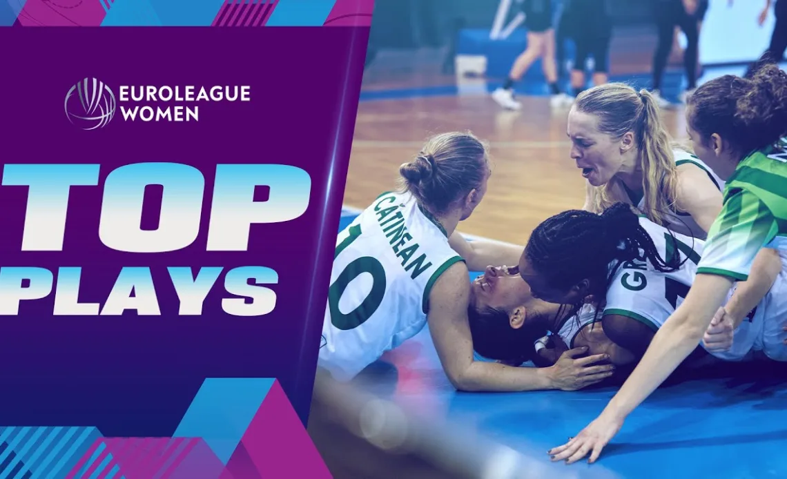 Top 5 Plays | Gameday 7 | EuroLeague Women 2023-24