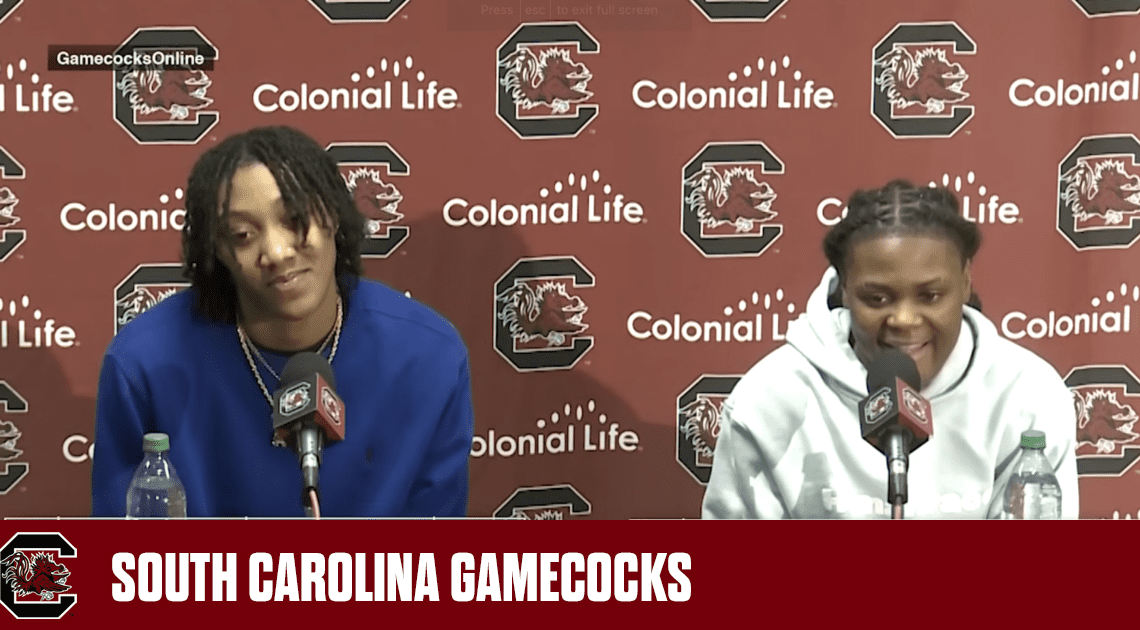 WBB PostGame News Conference: Ashlyn Watkins & MiLaysia Fulwiley – (Presbyterian)