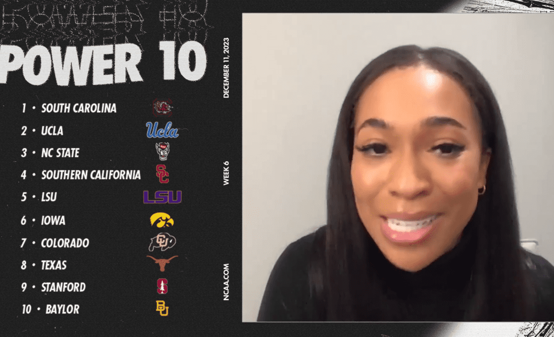 Women's basketball rankings: Undefeated Baylor joins the Power 10