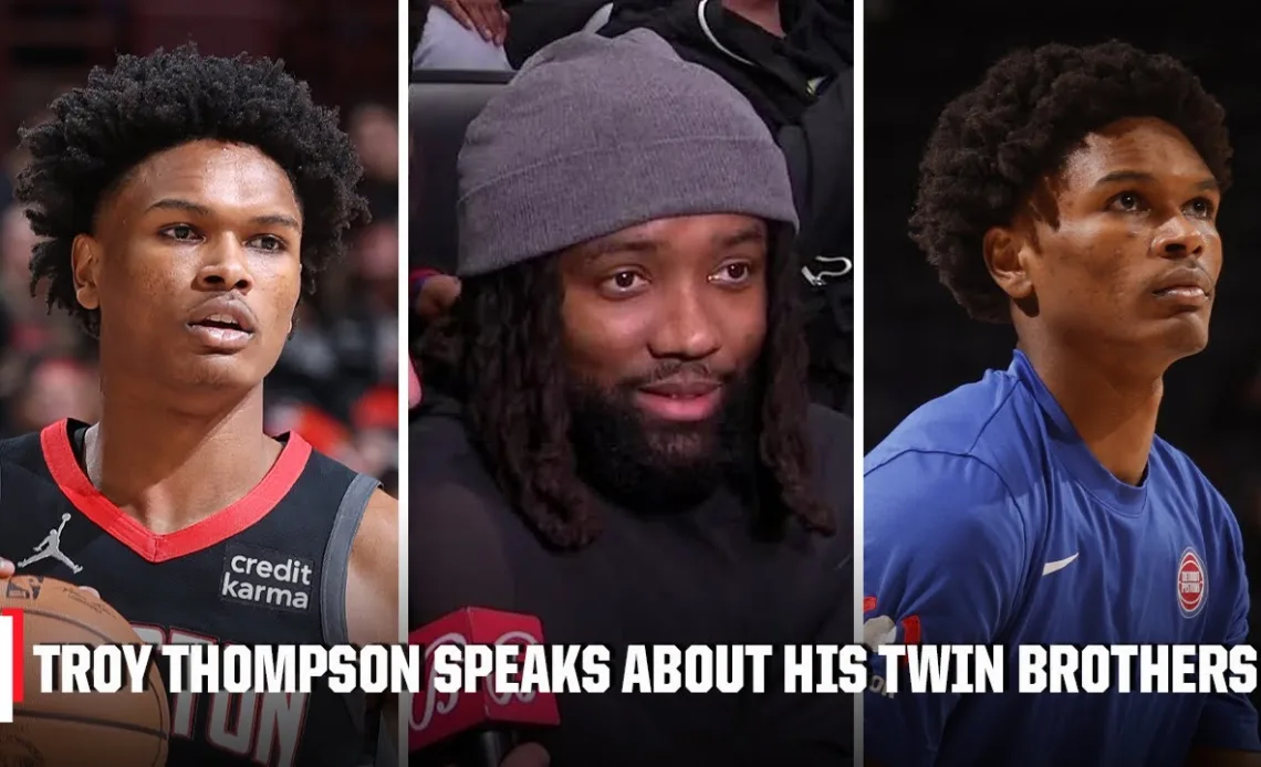 Amen & Ausar Thomspon’s big brother on the differences between the twins | NBA on ESPN