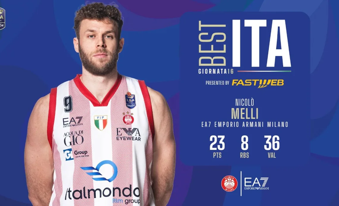 Best ITA Fastweb | Gameday 16 | Nicolò Melli