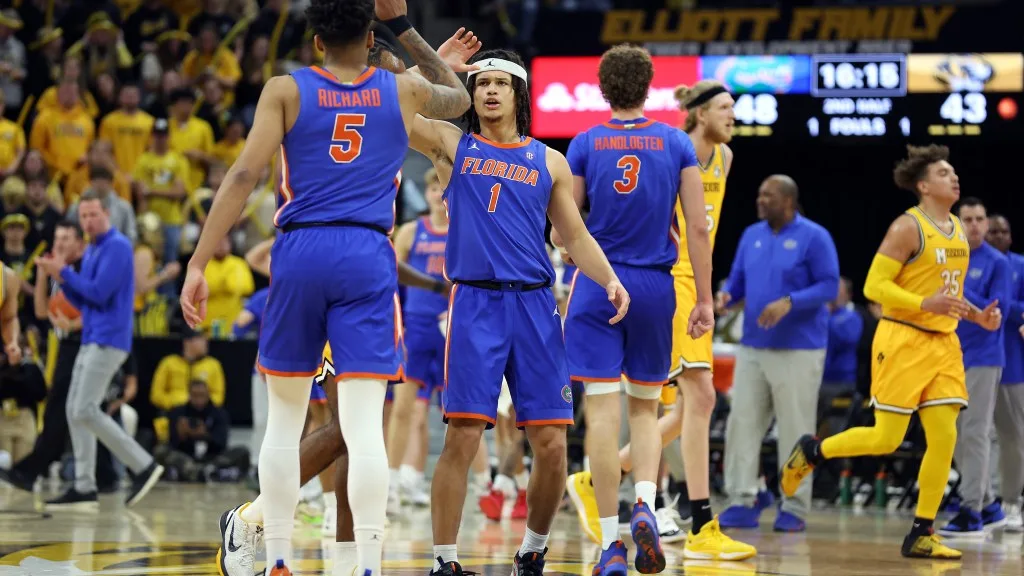 Gators NET rankings after Missouri Tigers road win